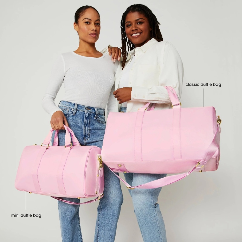 Stoney Clover Lane Pastel Tie-Dye Nylon Duffle Bag mini - Picture 2 of 4